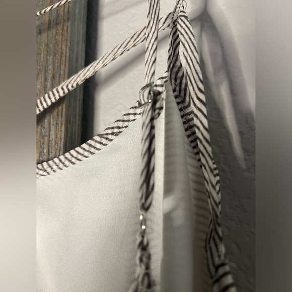 Bcbgeneration• black|white geometric maxi dress; size 4. EUC - Picture 7 of 15